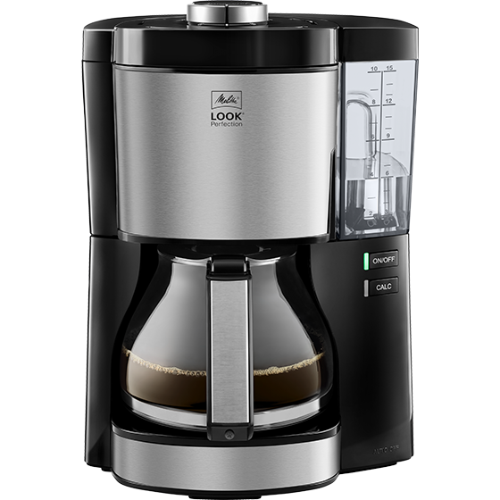 Melitta® Look® Perfection Filterkaffeemaschine, schwarz